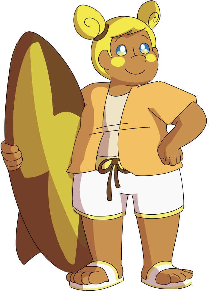 Pokemon Alola Raichu They're Like A Surfer Dude I Got (1000x1000), Png Download
