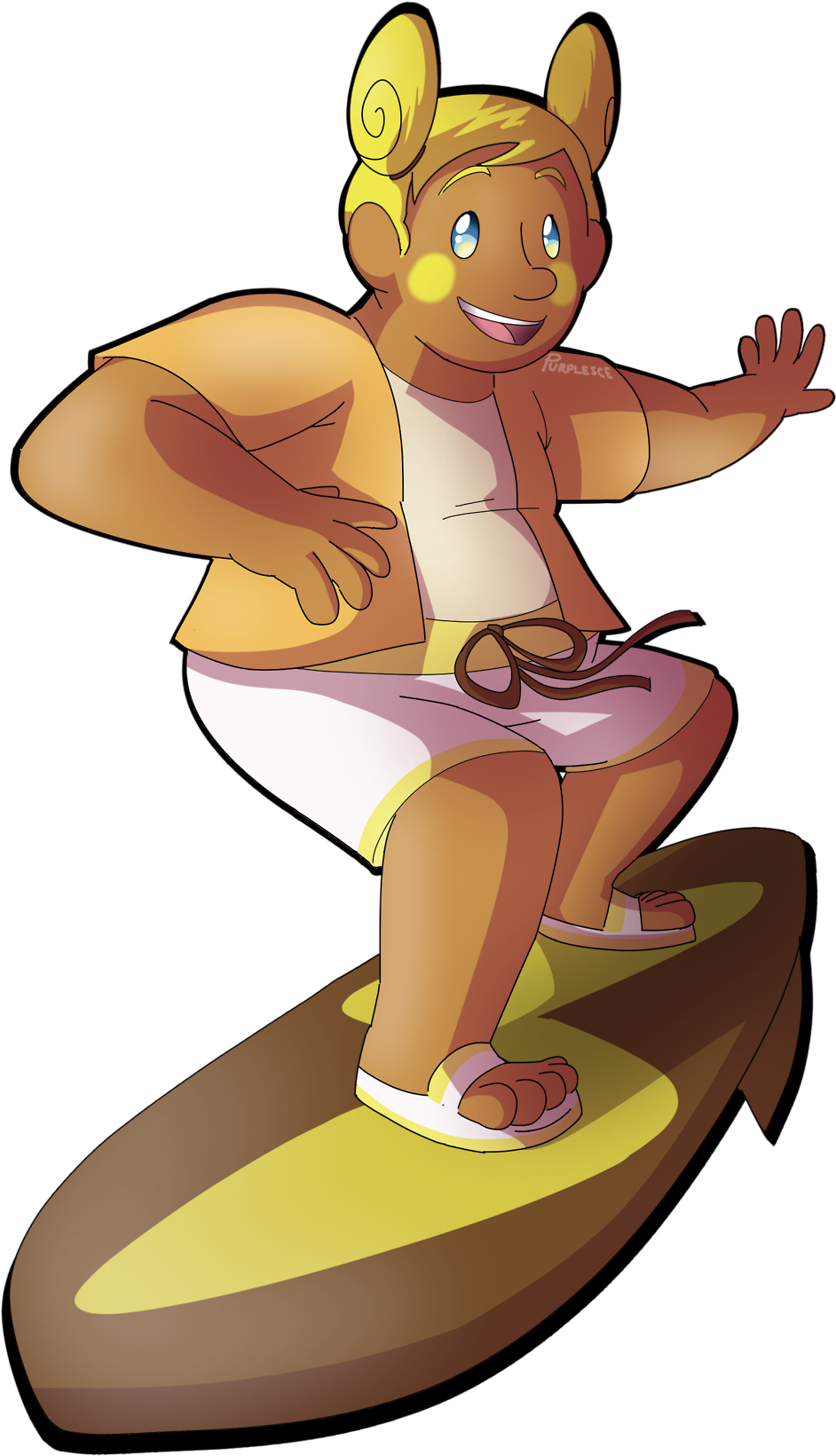 Early This Year I Drew A Human Alola Raichu And Now (1280x1920), Png Download