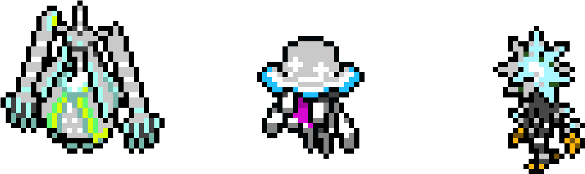 Nihilego, Celesteela And Xurkitree (1290x640), Png Download