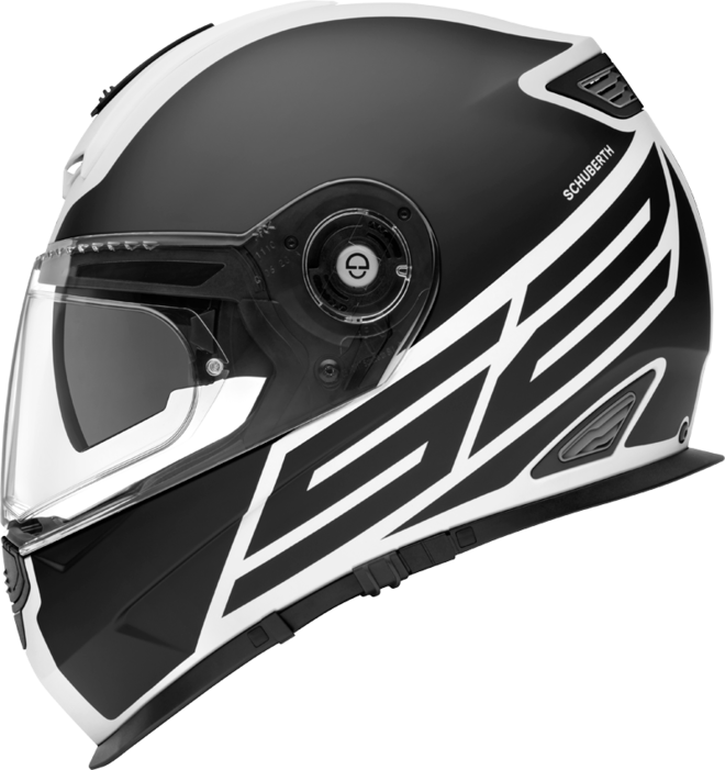Schuberth S2 Sport Traction White Helmet (660x701), Png Download