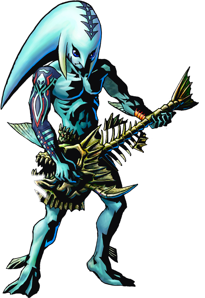 Mikau, The Zora Guitarist (748x1078), Png Download