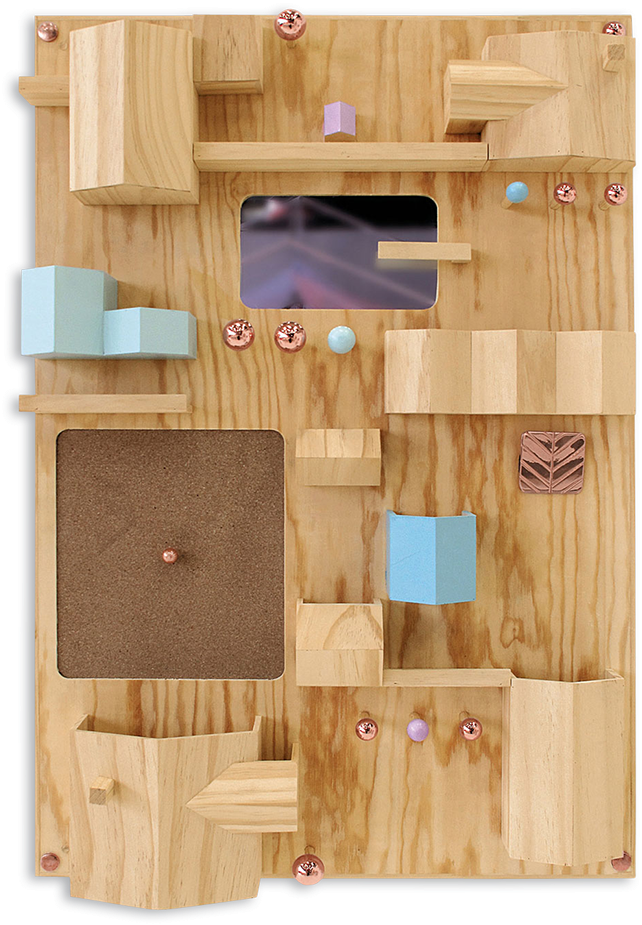 Suburbia Wall Storage By Seletti, Natural-0 (960x960), Png Download