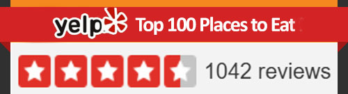 Google & Yelp Reviews (500x135), Png Download