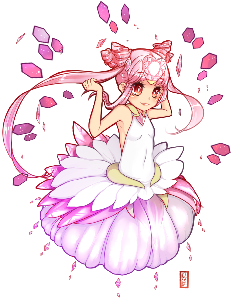 Mega Diancie Gijinka (846x1073), Png Download