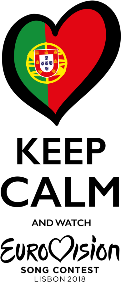 Keep Calm And Watch Eurovision (1160x1160), Png Download