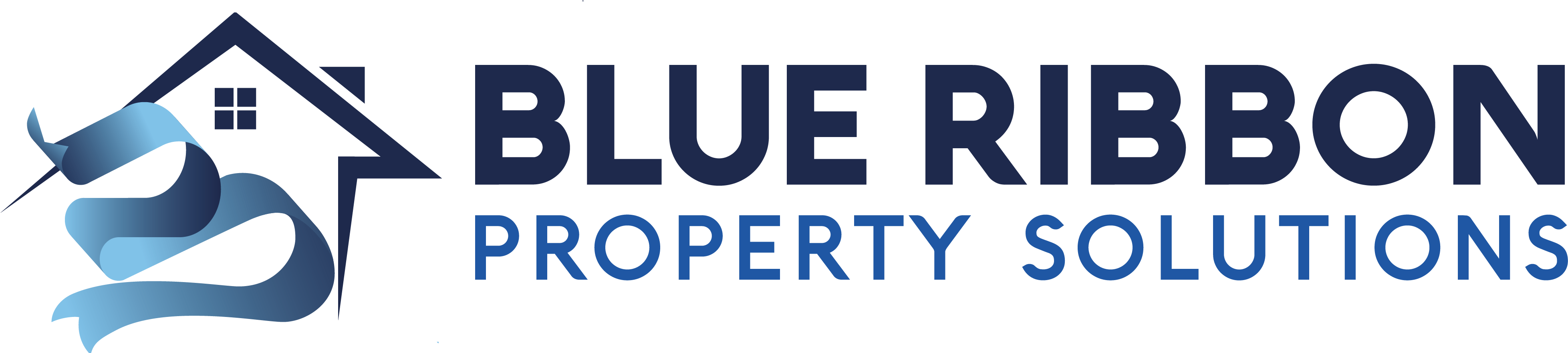 Blue Ribbon Transparent (3913x907), Png Download