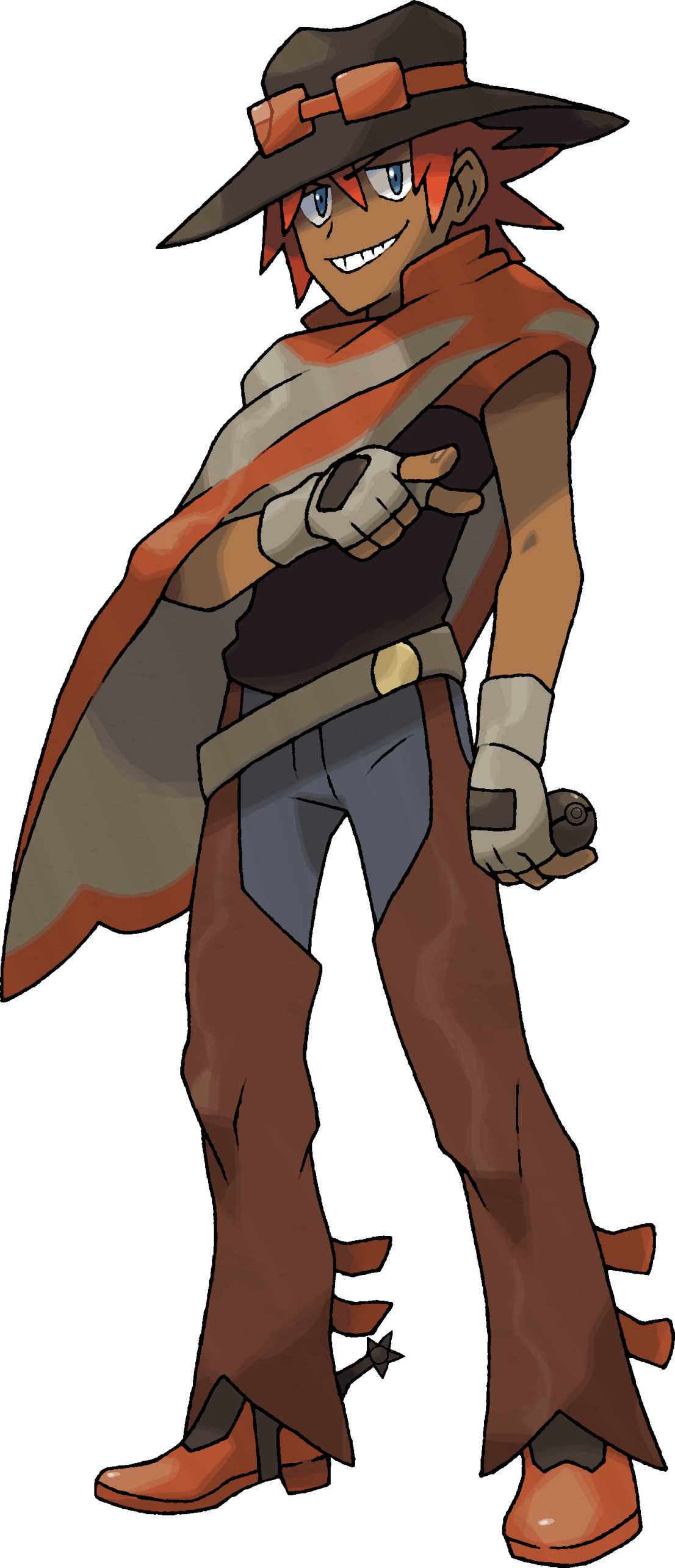 Pokemon Trainer Sprites Png (1106x2568), Png Download
