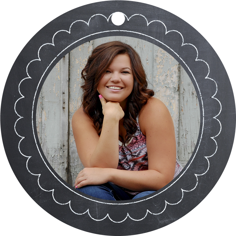 Chalk Thank You Tag (975x975), Png Download