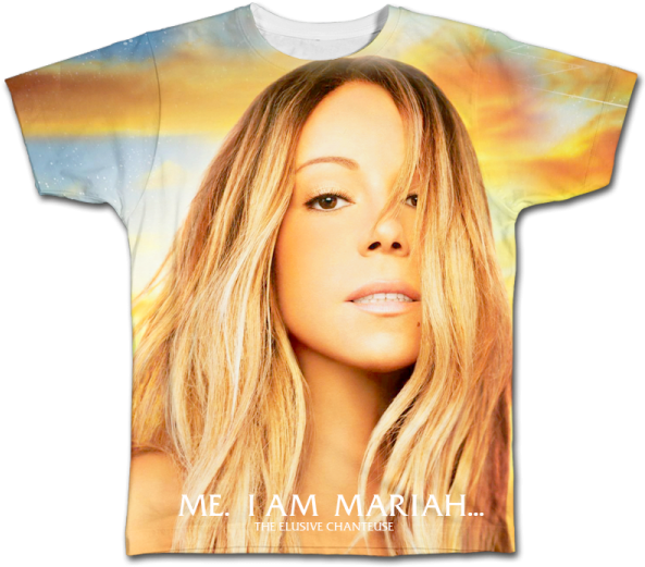 Camiseta Chanteuse Mariah Carey (600x600), Png Download