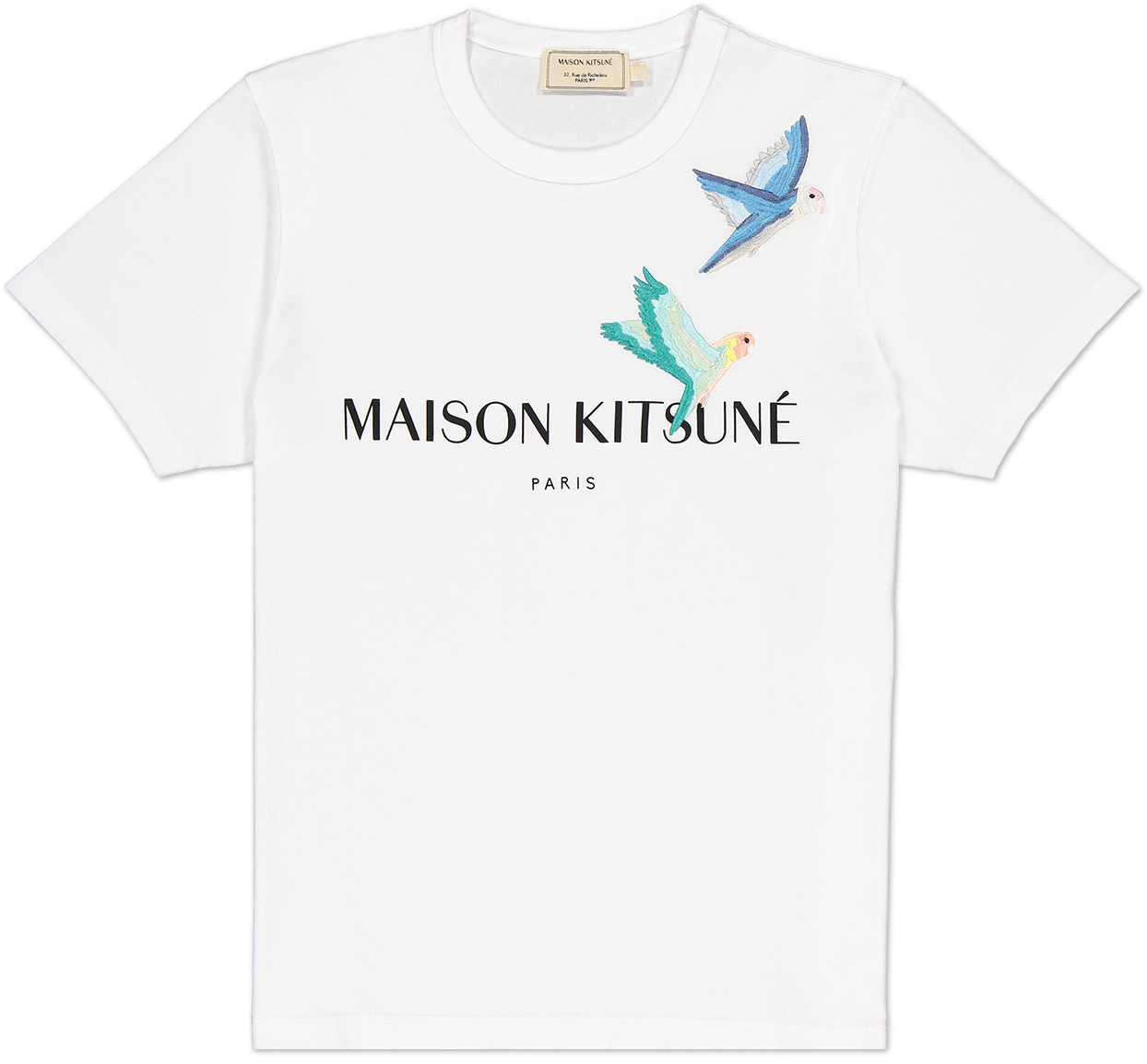 Ss Lovebirds T-shirt White (1280x1920), Png Download