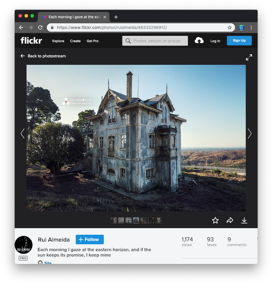Rui Almeida Abandoned House (927x964), Png Download