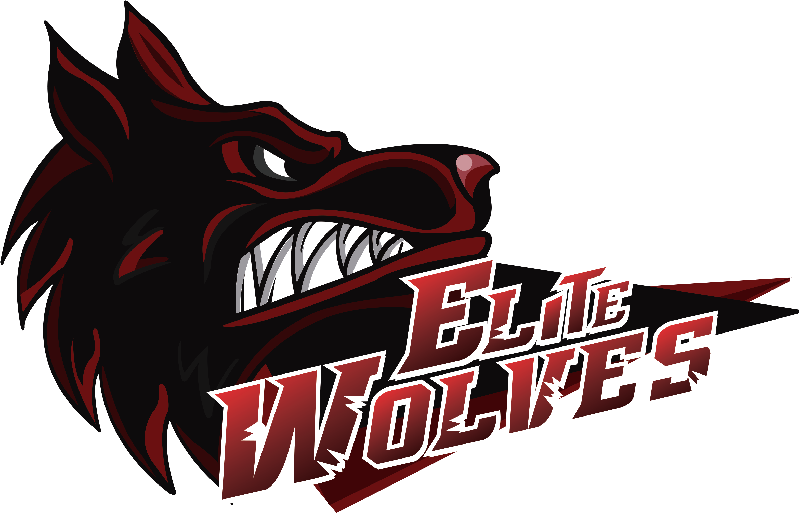 Elite Wolves (3134x2031), Png Download