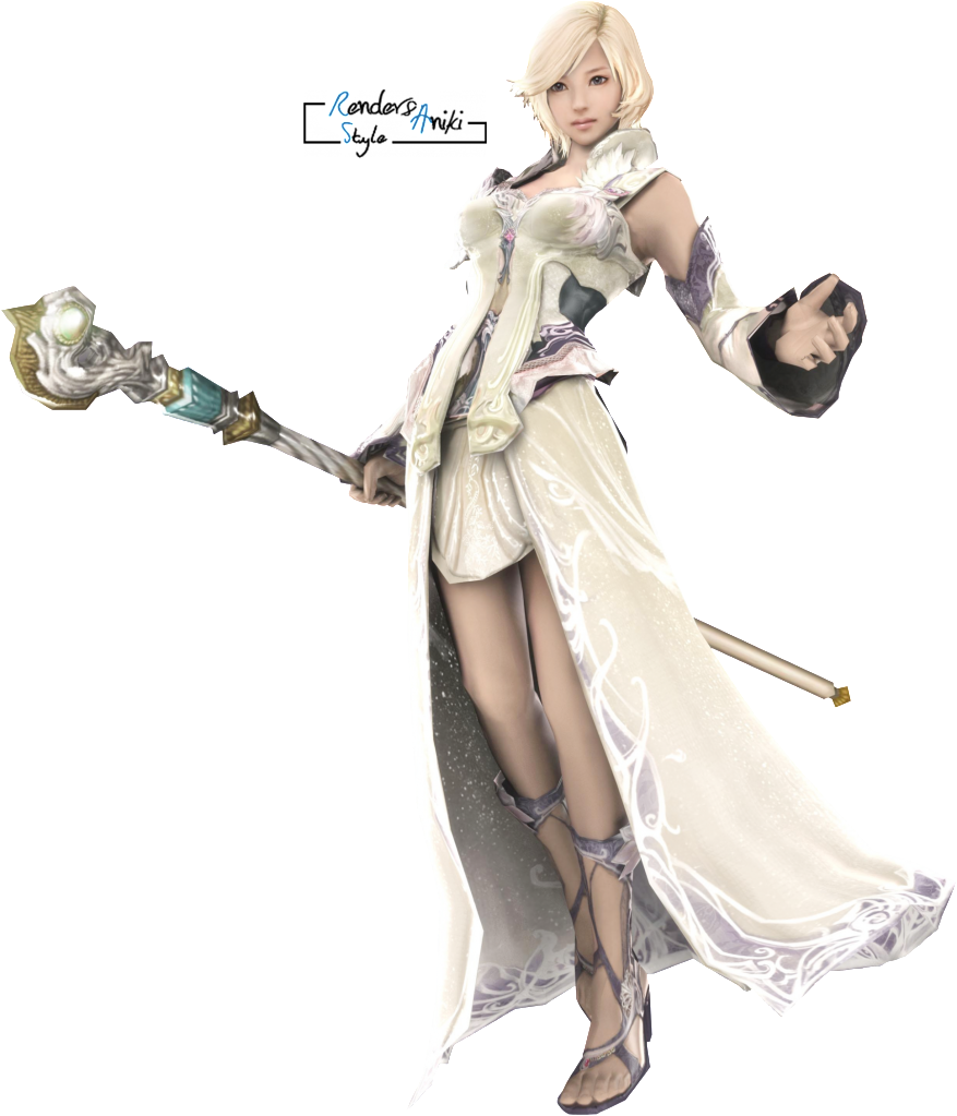 Elyos Chanter Photo Aion-cleric (877x1023), Png Download