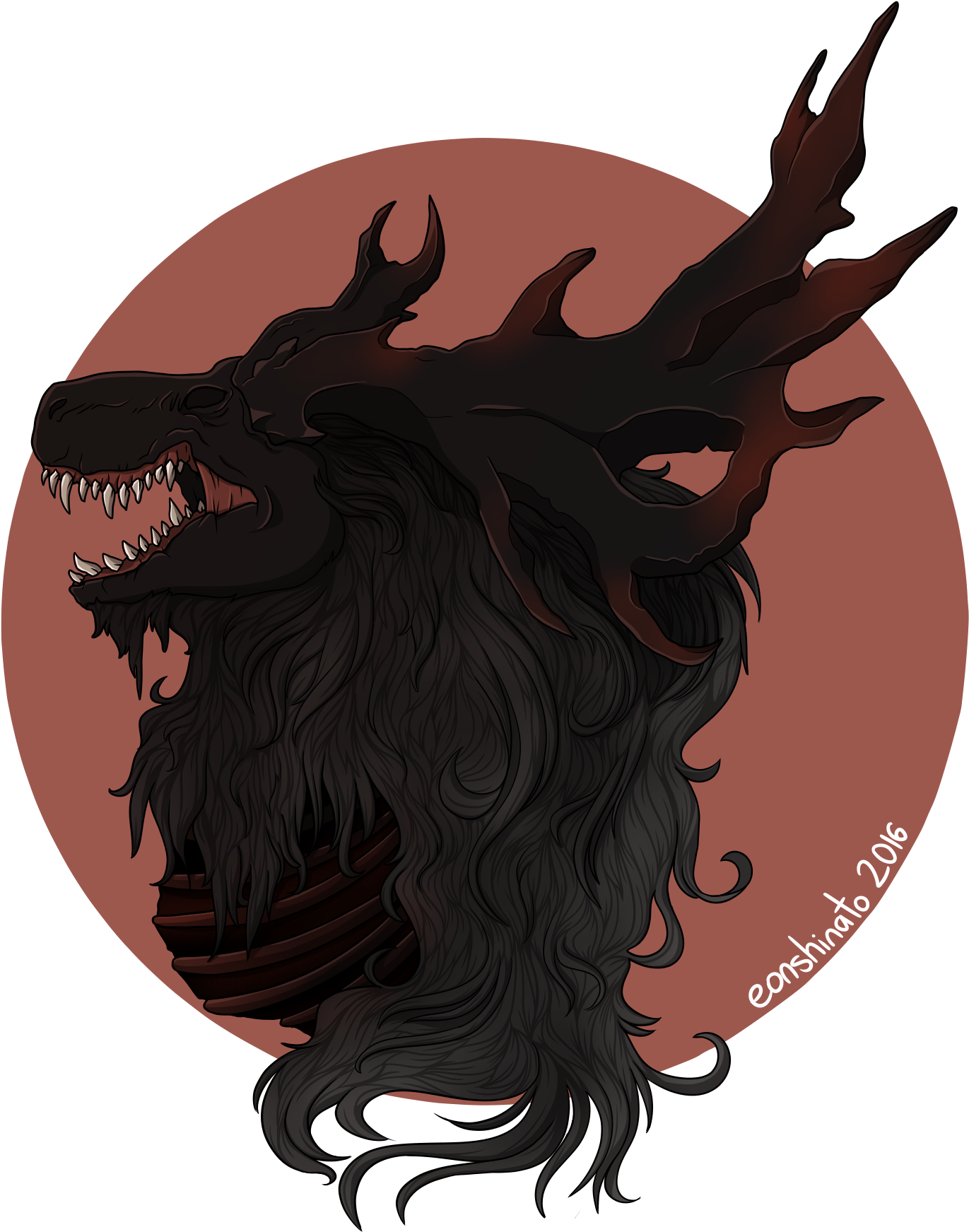 Cleric Beast (1457x1817), Png Download