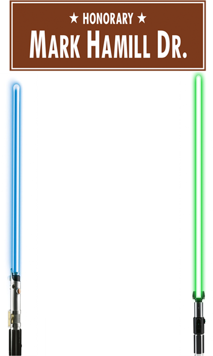 Mark Hamill Drive Geotag (816x1451), Png Download