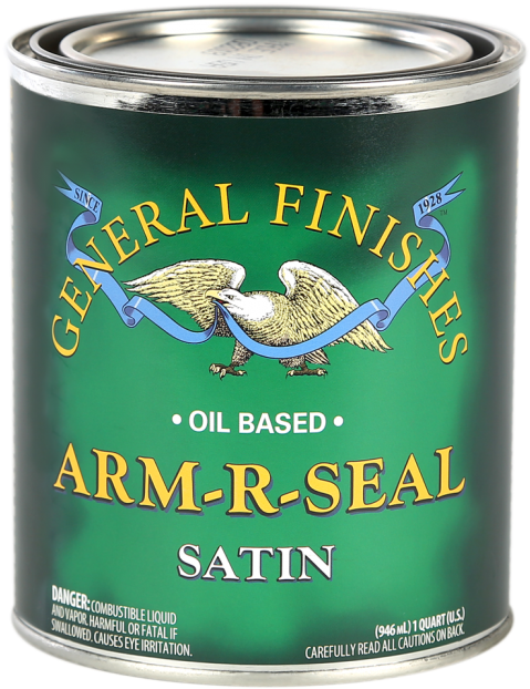 General Finishes Satin Arm R Seal Oil Based Topcoat, (546x650), Png Download