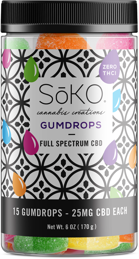 Soko Cbd Gumdrops (1028x1028), Png Download