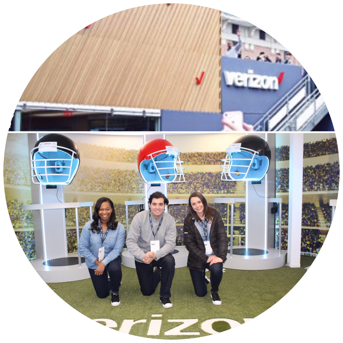 Verizon Specialists Spent Two Weeks In Houston Training (1147x1147), Png Download