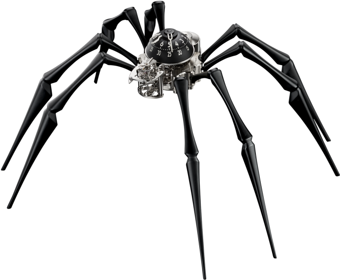 Telling The Time With Two Hands And Eight Legs (784x700), Png Download