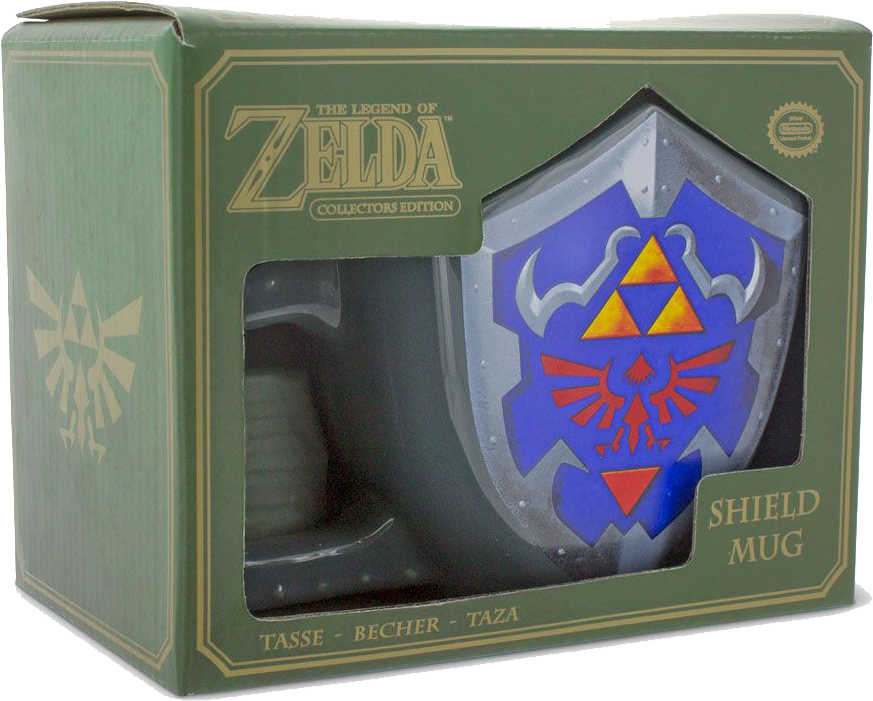 Zelda Shield Mug 2 (1000x1000), Png Download