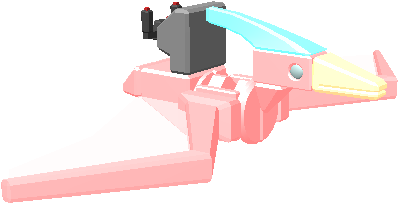 A Mini Version Of The Pteranodon (768x768), Png Download