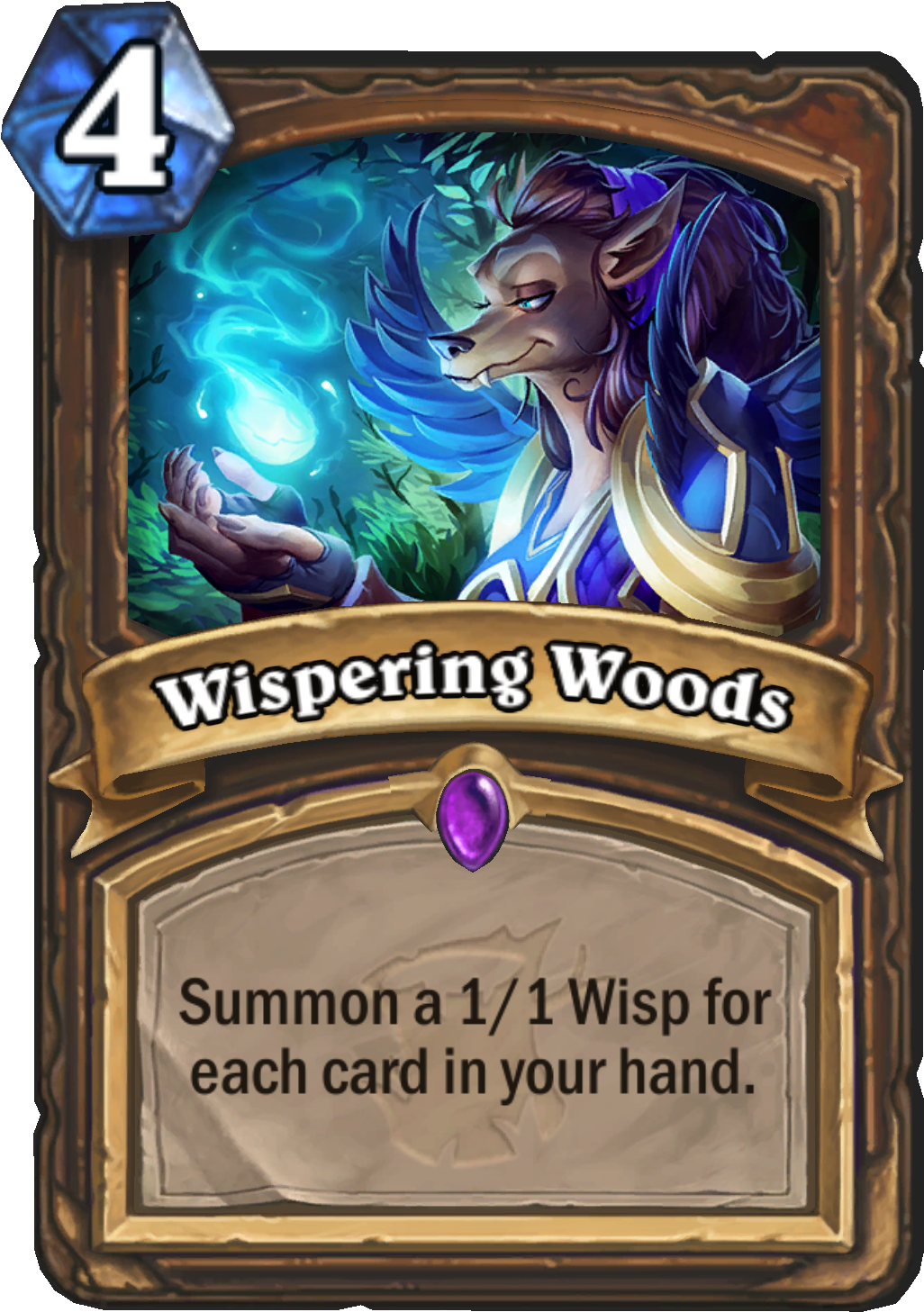 Druid Gil 553 Engb Wisperingwoods (2000x2000), Png Download