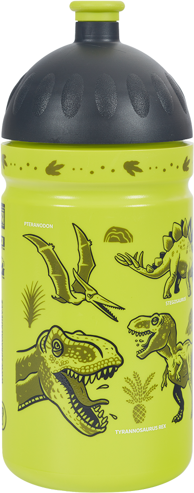 Zdravá Lahev Dinosauři 0,5l (800x1200), Png Download