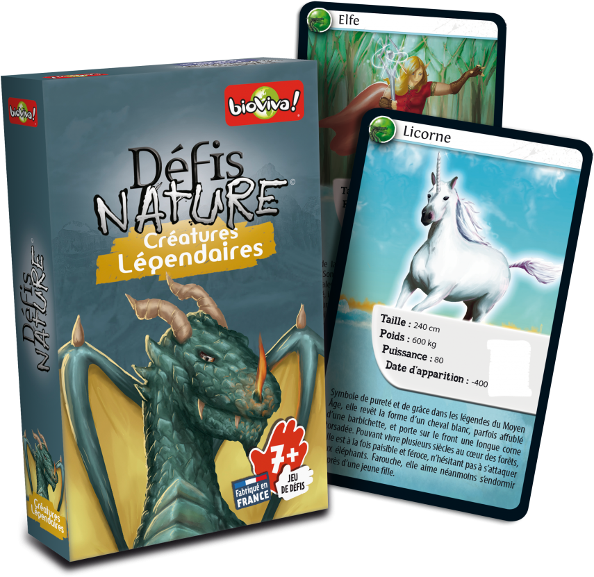 Défis Nature - Créatures Légendaires (1024x942), Png Download