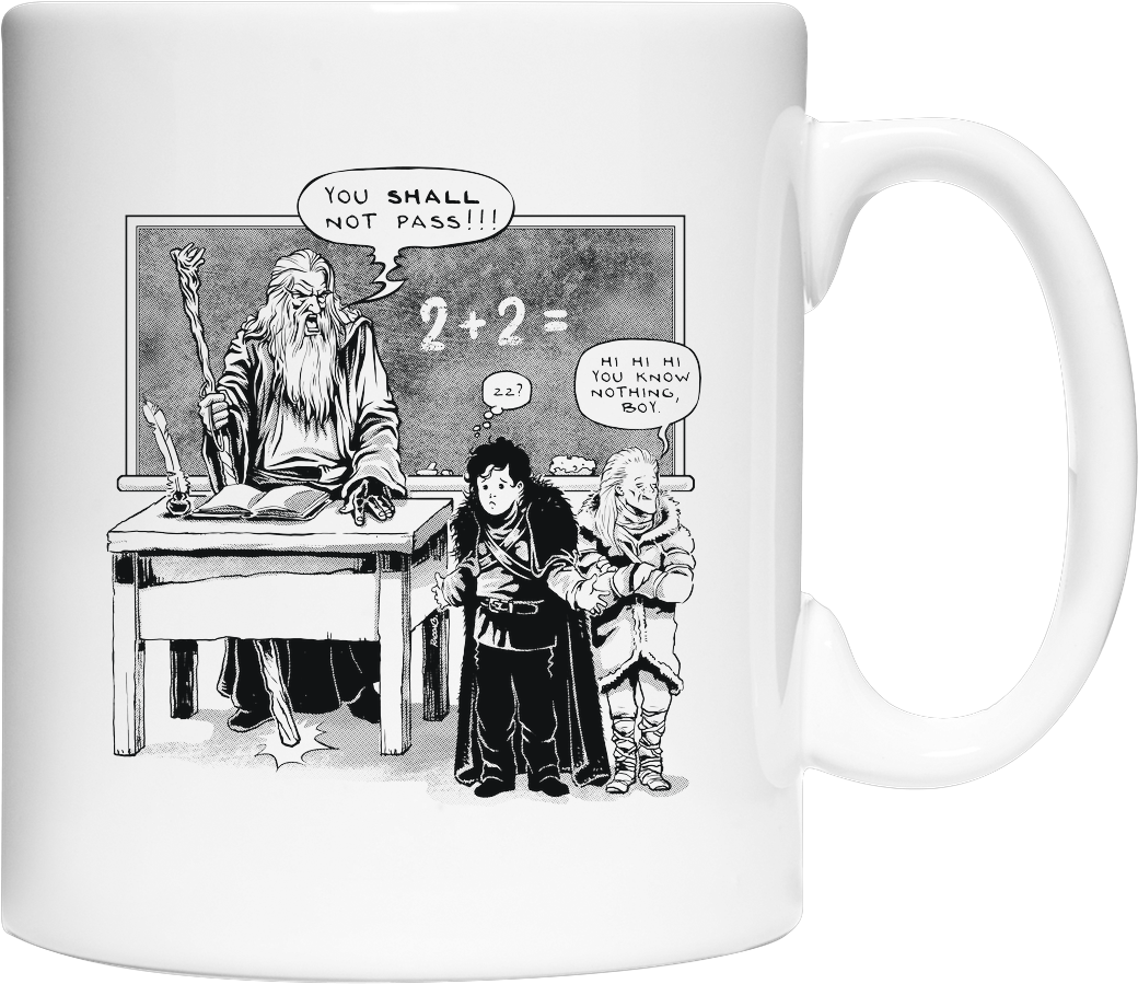 Rico Mambo You Shall Not Pass Sonstiges Coffee Mug (1044x1044), Png Download