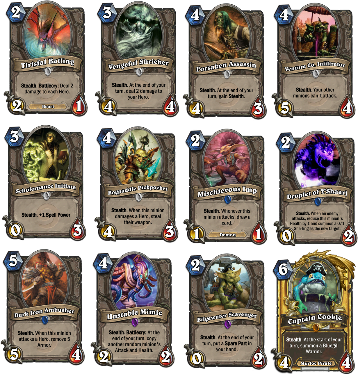 Neutral Stealth Minions (1342x1362), Png Download