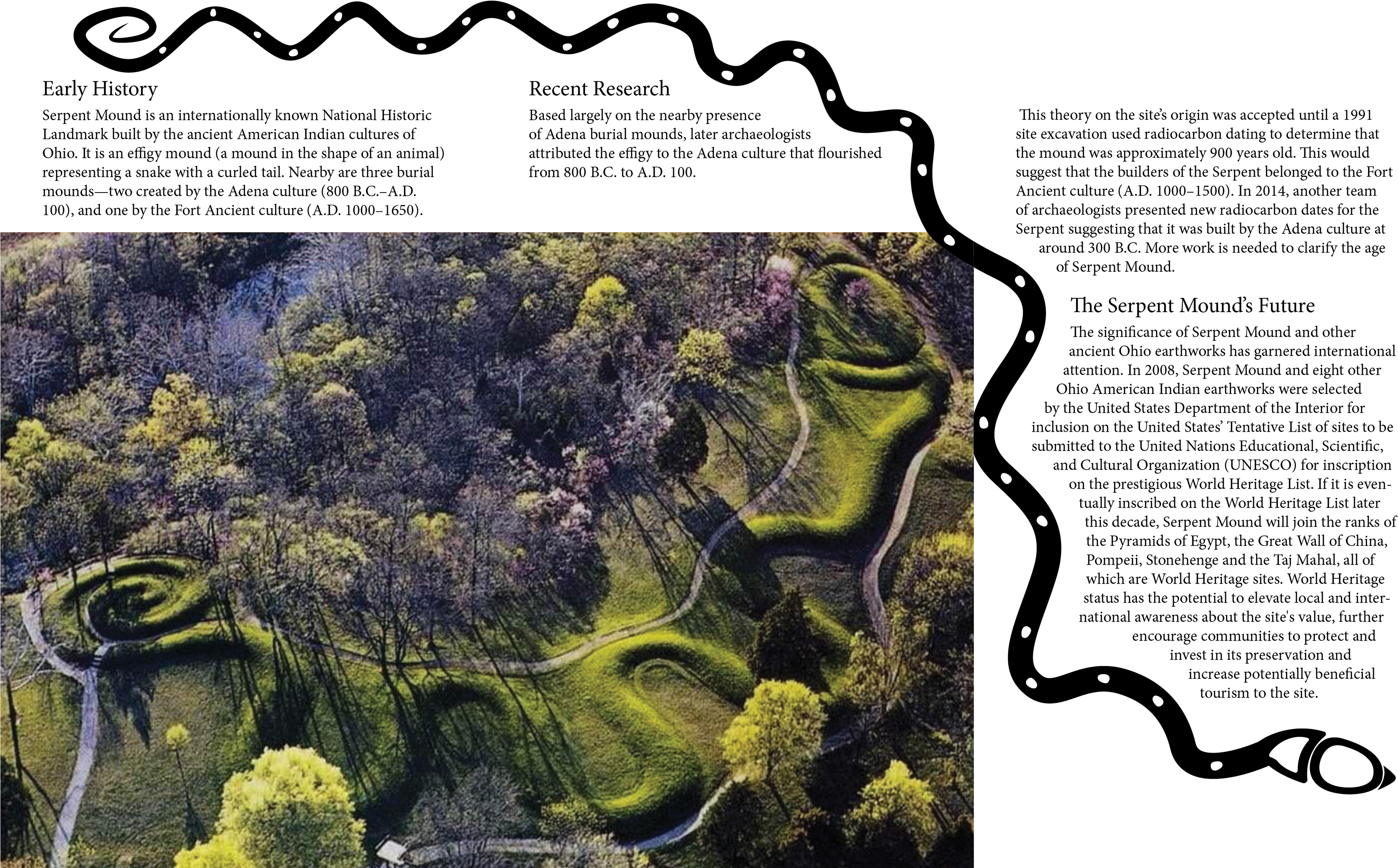 This Is A Trifold Pamphlet Design For The Great Serpent (3840x2331), Png Download