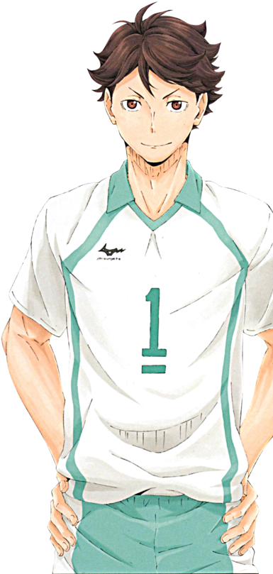 Oikawa Tooru Png (400x818), Png Download