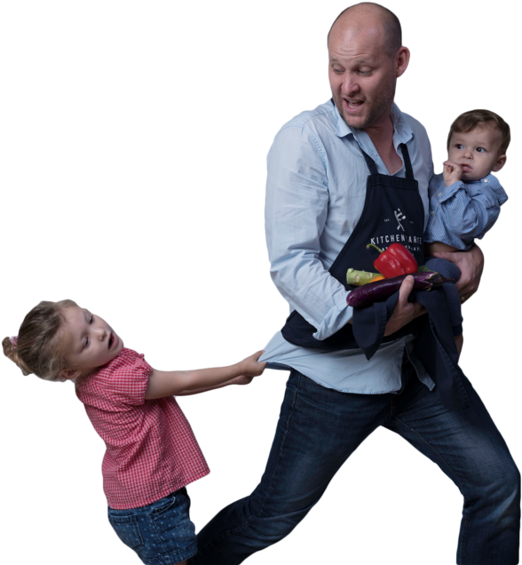 Casey With Kids (1000x667), Png Download