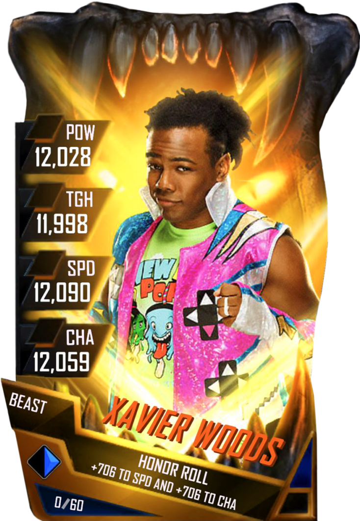 Xavierwoods S4 16 Beast Fusion (733x1158), Png Download