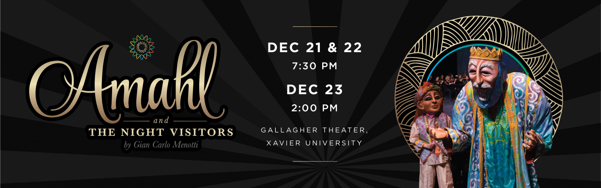 Amahl & The Night Visitors (2048x642), Png Download