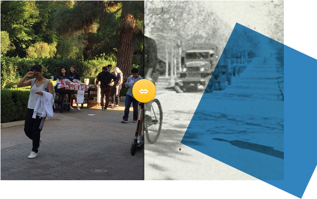 Bruin Walk In 2018 And (640x496), Png Download