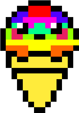 Recolor This Ice Cream (592x592), Png Download