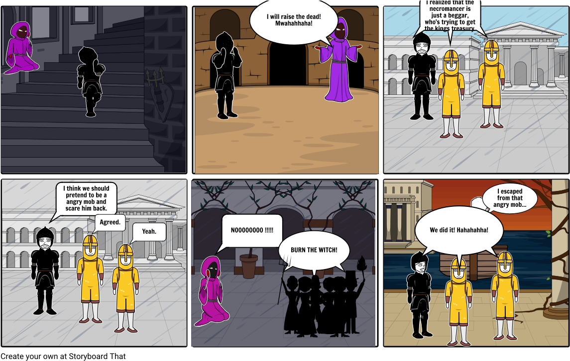 The Knight And The Necromancer (1164x733), Png Download