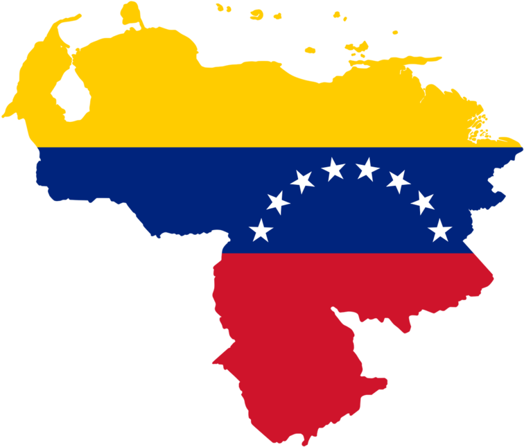 Mapa De Venezuela Png (894x894), Png Download