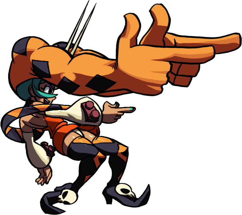 Skullgirls Filia Png (777x690), Png Download