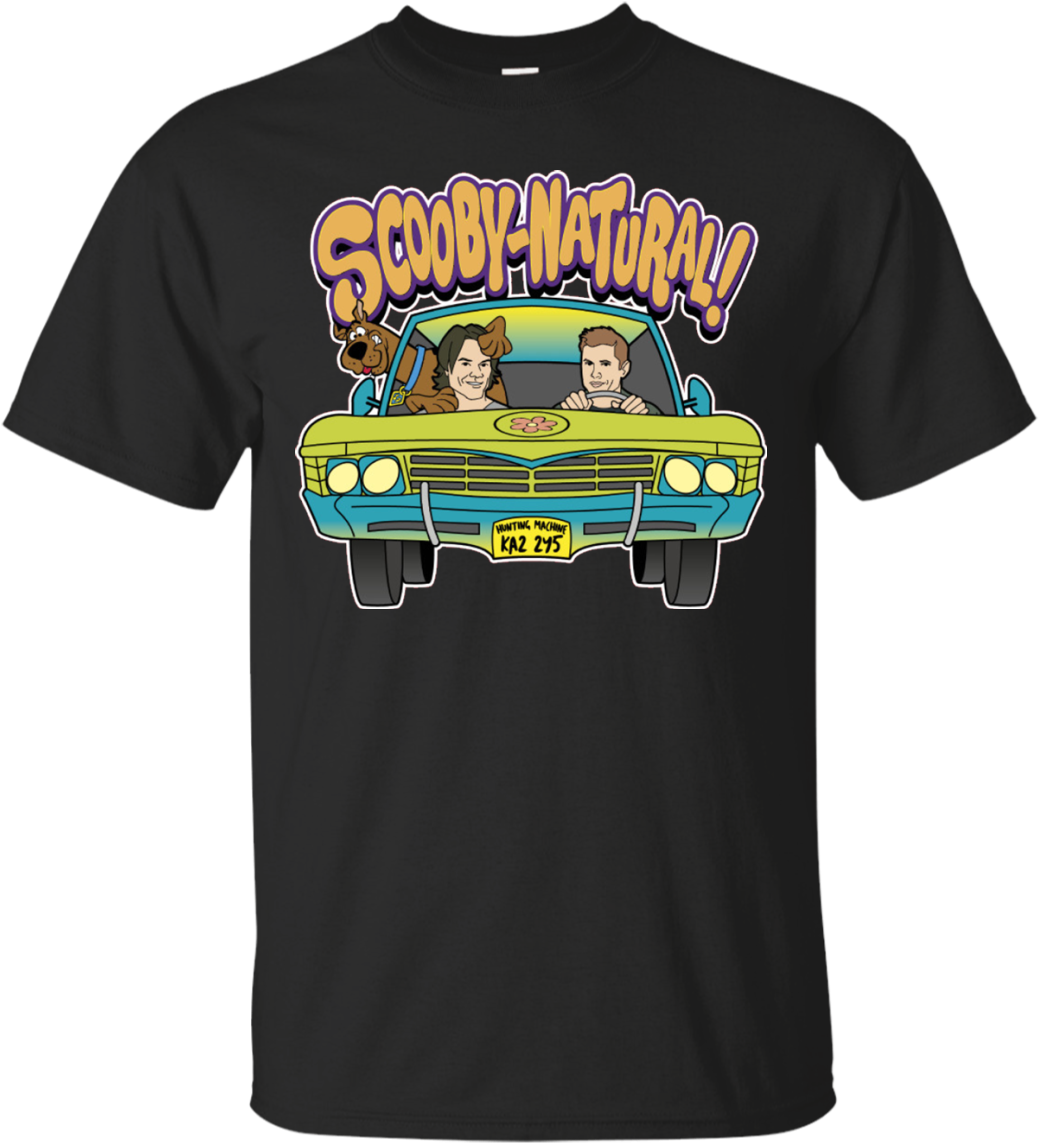 Supernatural Mystery Machine Novelty T Shirt (1155x1155), Png Download