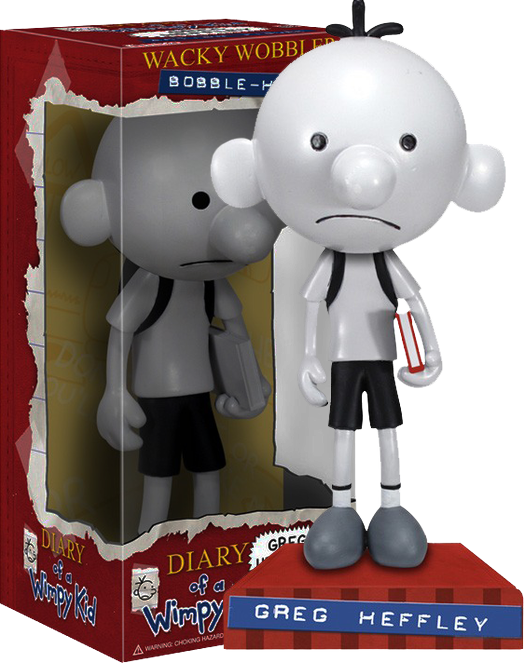 Image Of Funko Diary Of A Wimpy Kid Wacky Wobbler (529x663), Png Download