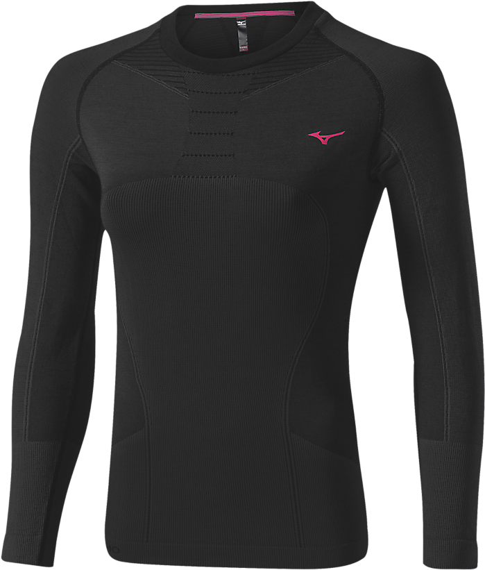 Women's Breath Thermo Seamless Body Crew (1240x860), Png Download
