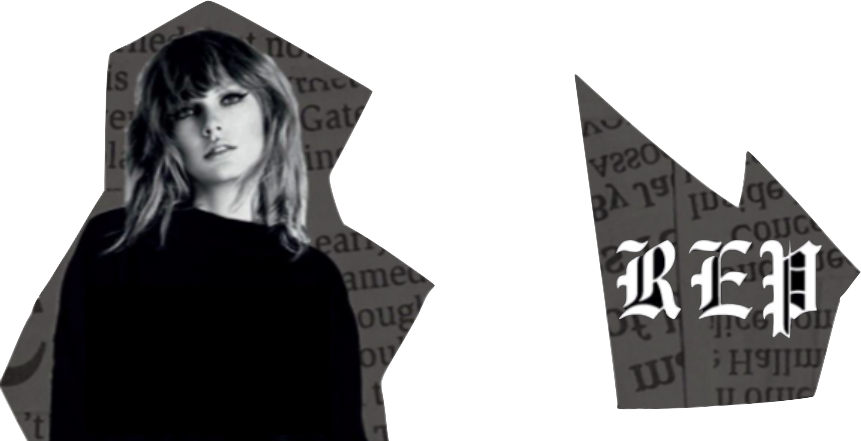 Image Of Taylor With 'rep' Superimposed (861x441), Png Download