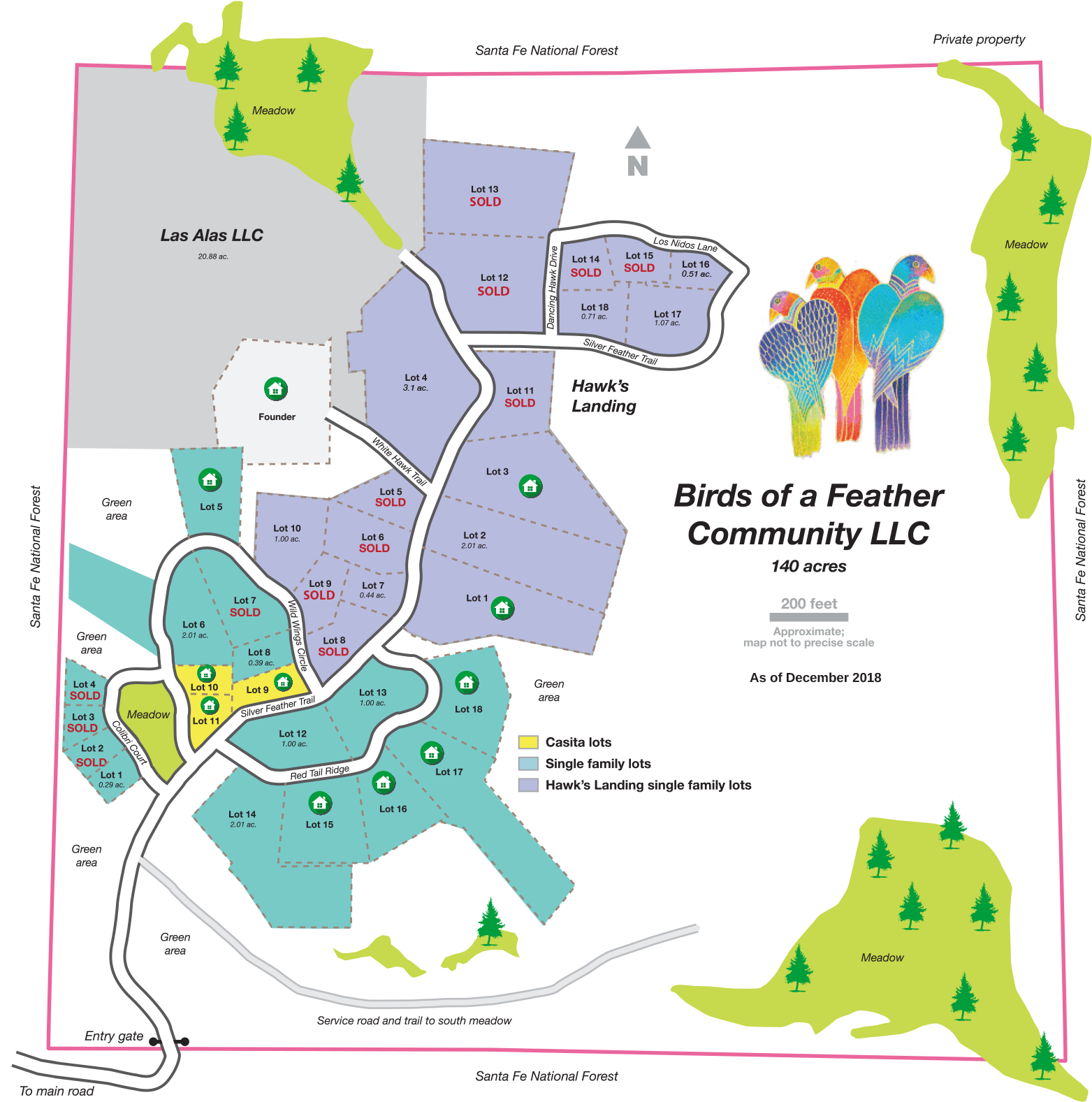 Birds Of A Feather Community Map (1600x1616), Png Download