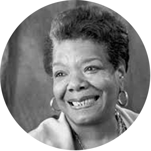 Maya Angelou (600x600), Png Download