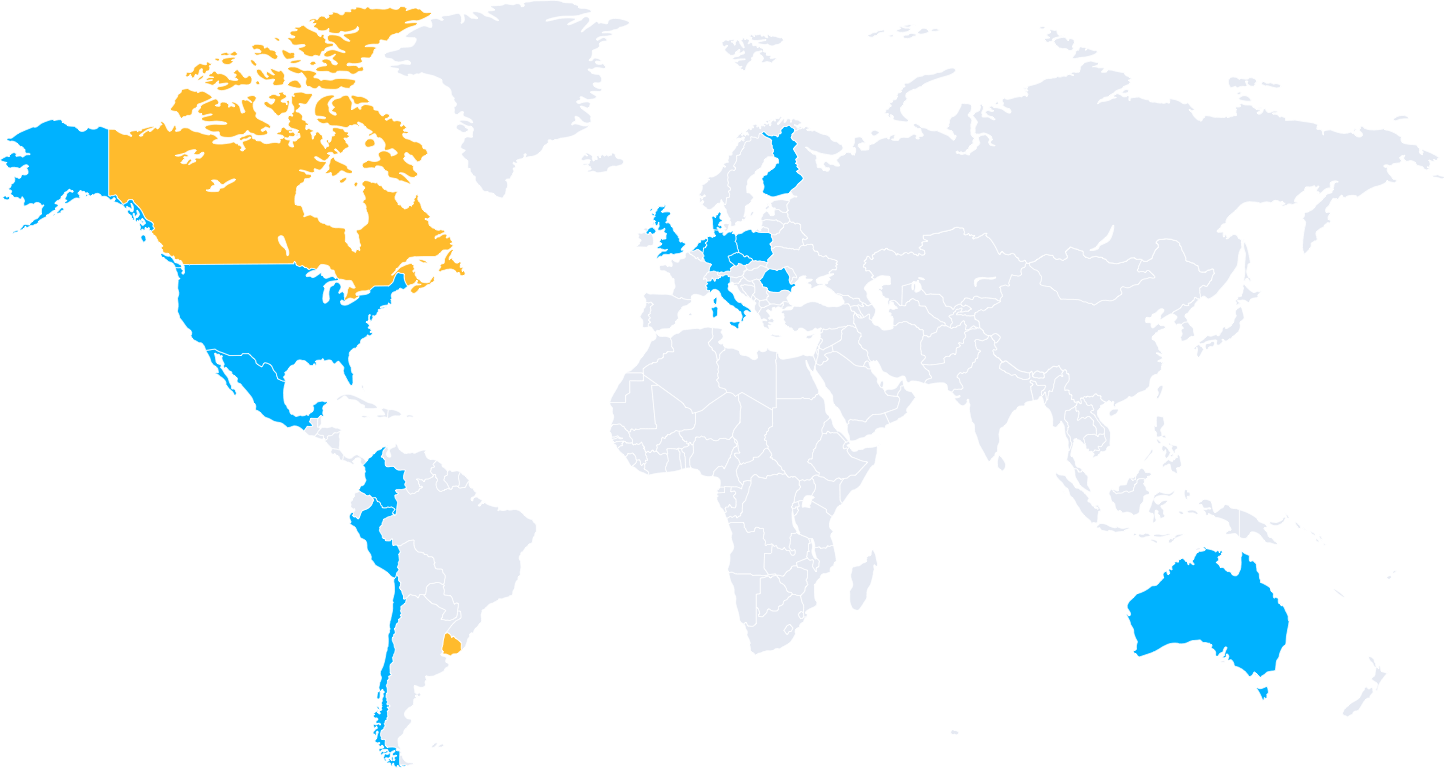 Map Of Countries Where Weed Is Legal (1445x768), Png Download