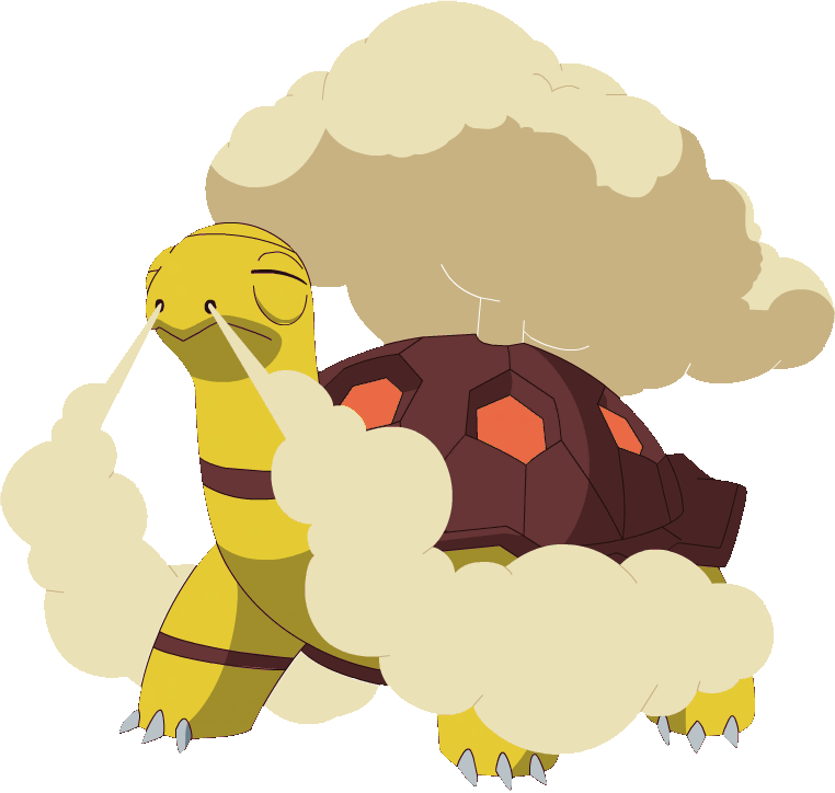 Shiny Torkoal Ag (762x724), Png Download