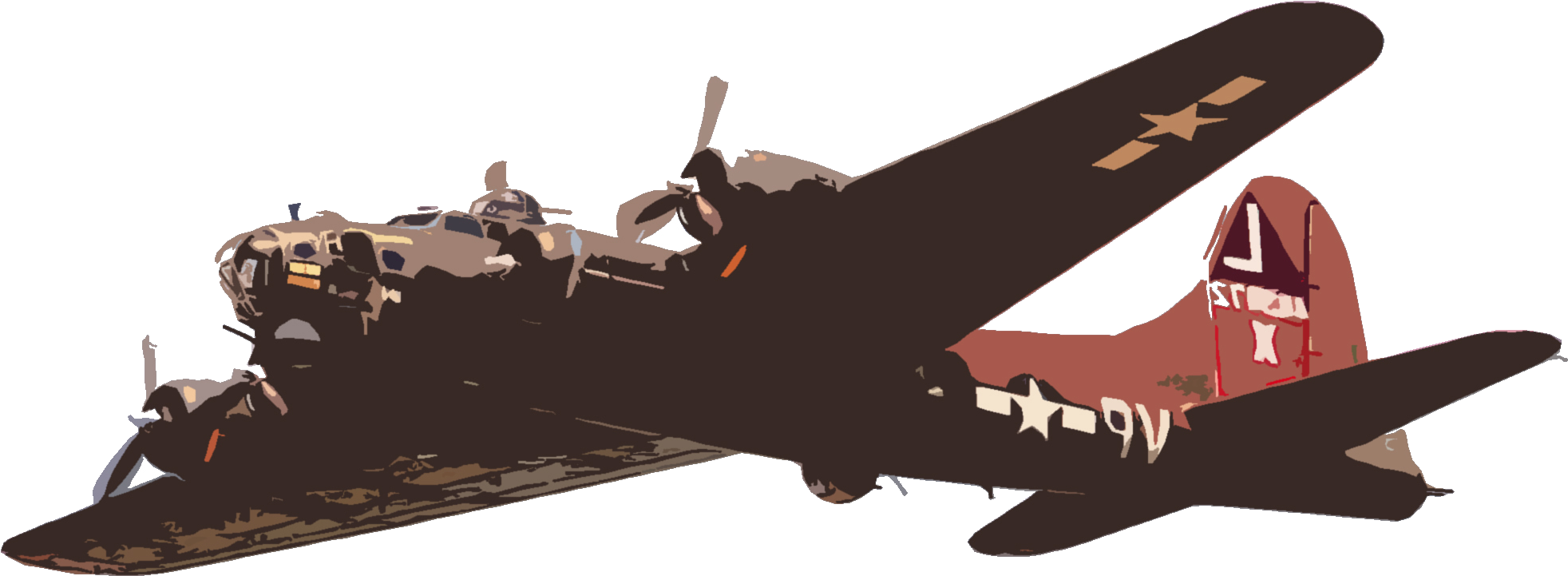 Airplane Military Aircraft Boeing (2048x1365), Png Download