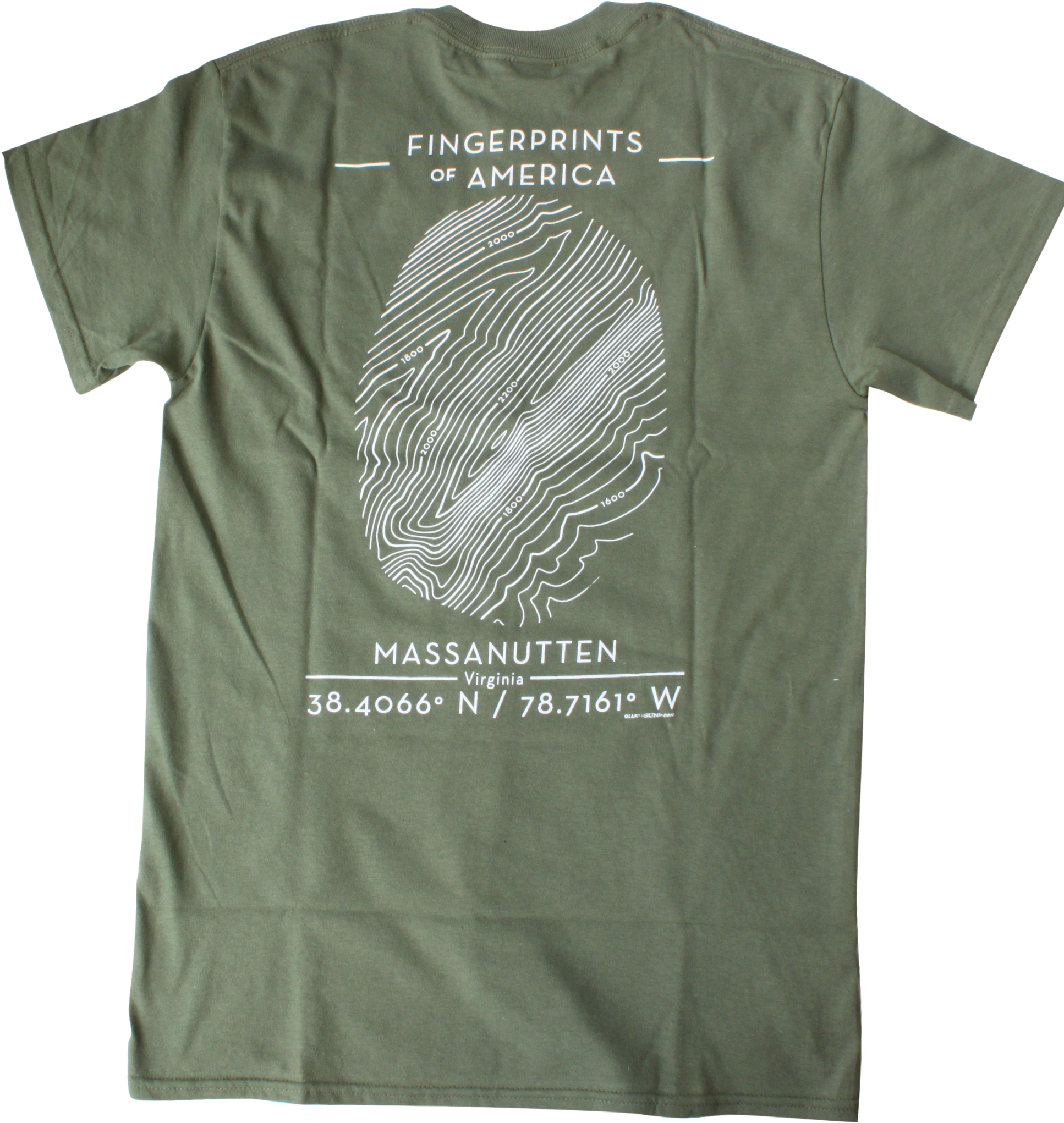 Topographic Thumbprint Map Shirt (2048x2048), Png Download